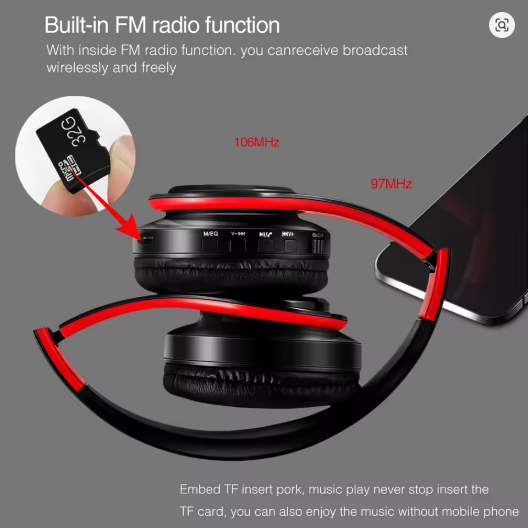 2025 Upgrading Wireless Bluetooth Headphones